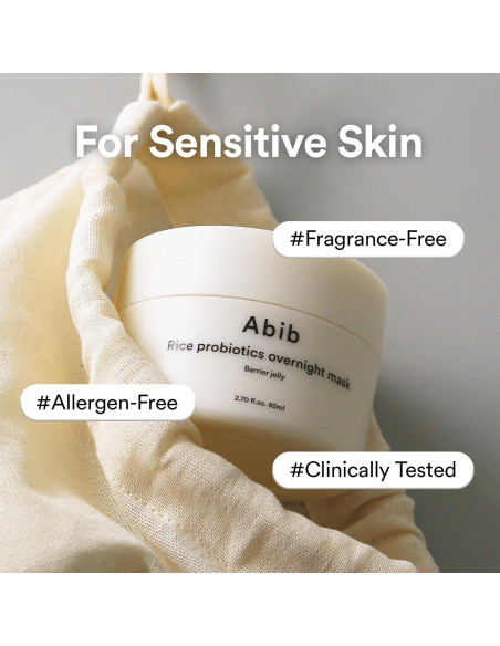 Máscara de Gel Probioticos Abib 80ml Hidratante Nocturna Máscara de Gel Probioticos Abib 80ml Hidratante Nocturna