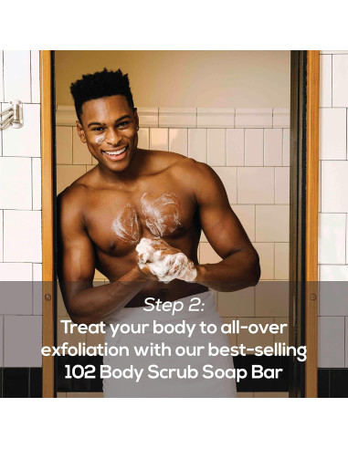 Kit de Cuidado Facial MARLOWE. Jabón Exfoliante, Limpiador y Hidratante