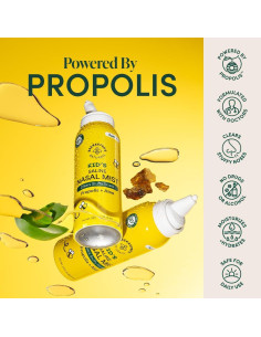 Spray Nasal Salino para Niños Beekeeper's Naturals 89 ml 2