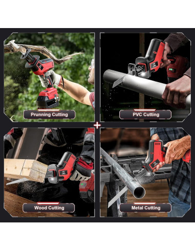 Sierra Recíproca Inalámbrica Cerycose M18 20.32 cm 1.45 kg