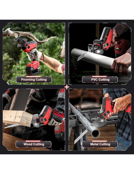 Sierra Recíproca Inalámbrica Cerycose M18 20.32 cm 1.45 kg