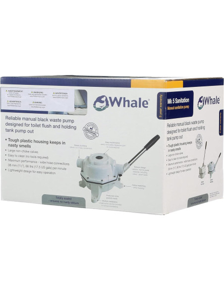 Bomba de Saneamiento Manual Whale Mark V - 66.2 L/min