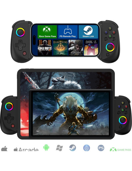 Controlador Inalámbrico Koiiko para iPad, Android, PC, PS4, Switch