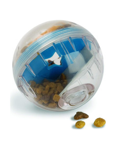 Bola dispensadora de golosinas Pet Zone 10 cm Juguete interactivo