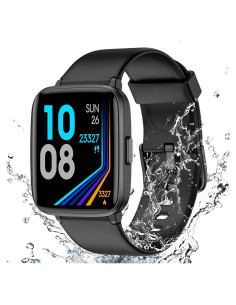 Reloj Fitness LIVIKEY LK-F1 Negro con Monitor Cardíaco y Sueño