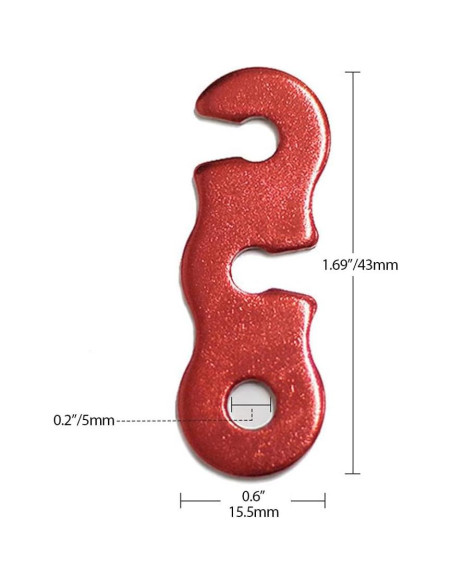 Ajustadores de Tensión de Cuerda Takelablaze 40pcs Aluminio