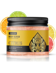 Exfoliante de Sal del Himalaya Thayan 348g - Multiuso Cítrico 2
