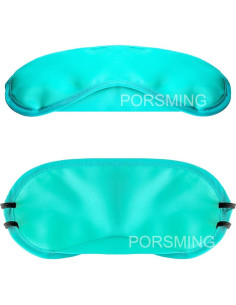 Máscara de dormir PorsMing 36 piezas 18 colores con almohadilla nasal 2