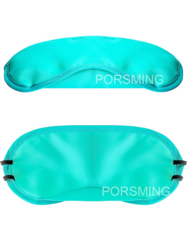 Máscara de dormir PorsMing 36 piezas 18 colores con almohadilla nasal