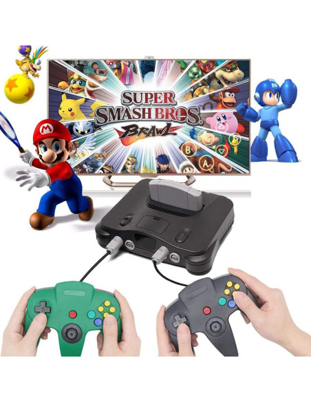 Controlador Tevodo N64 Mejorado con Joystick Analógico 1.8m