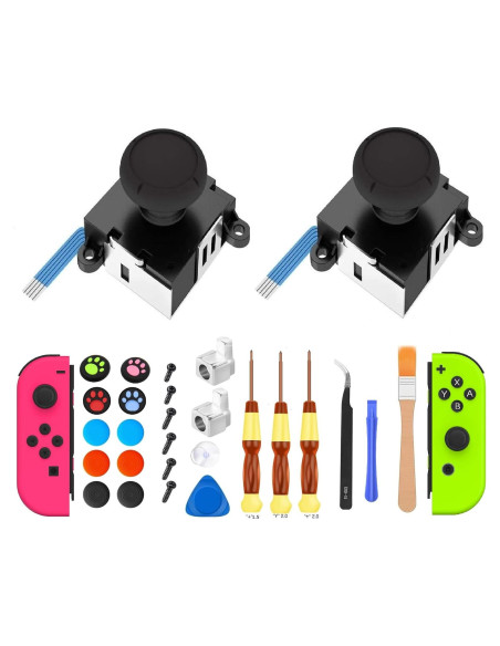 Reemplazo Joystick 3D Analógico Joycon Nintendo Switch - 2 Pack