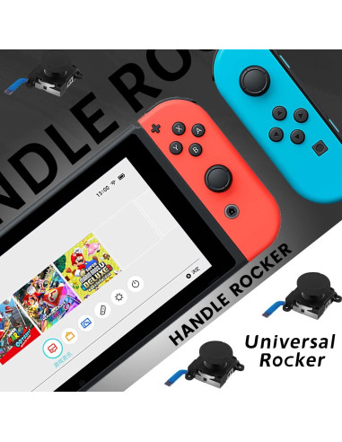 Reemplazo Joystick 3D Analógico Joycon Nintendo Switch - 2 Pack