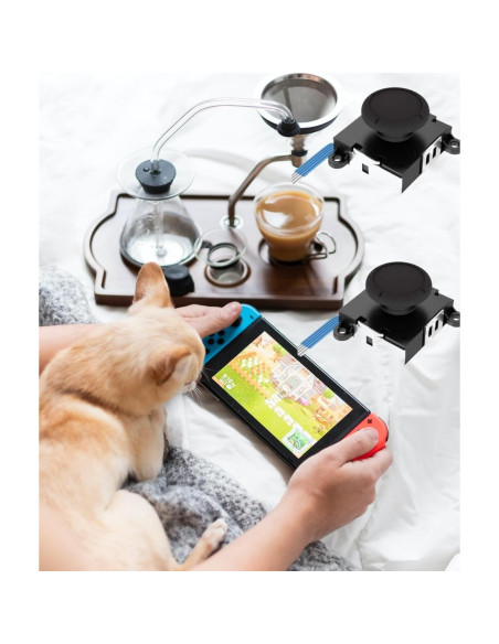 Reemplazo Joystick 3D Analógico Joycon Nintendo Switch - 2 Pack