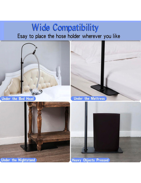 Soporte de Manguera CPAP Ajustable Lerboai - Antideslizante