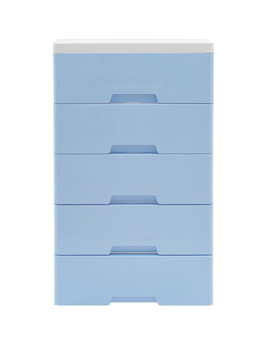 Gabinete de Almacenamiento 5 Cajones TrueyEssence Azul