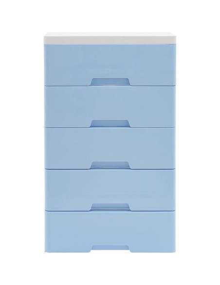 Gabinete de Almacenamiento 5 Cajones TrueyEssence Azul