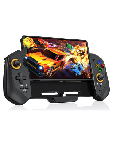 Controlador Pro CYOYPPY para Nintendo Switch y OLED - Turbo, 4 Ranuras