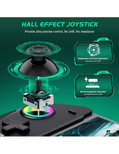 Controlador Pro CYOYPPY para Nintendo Switch y OLED - Turbo, 4 Ranuras