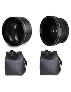 Kit de Lentes Telefoto y Gran Angular HD para Samsung 20-50mm