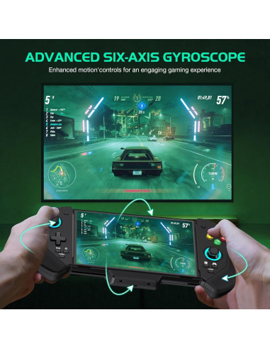 Controlador Pro CYOYPPY para Nintendo Switch y OLED - Turbo, 4 Ranuras