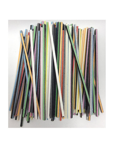 Cubeta de Palitos de Lijado DuraSand 300 Unidades Variados