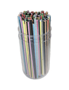 Cubeta de Palitos de Lijado DuraSand 300 Unidades Variados 2