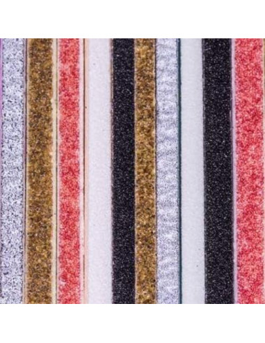 Cubeta de Palitos de Lijado DuraSand 300 Unidades Variados