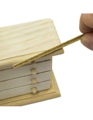 Cubeta de Palitos de Lijado DuraSand 300 Unidades Variados