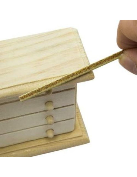 Cubeta de Palitos de Lijado DuraSand 300 Unidades Variados