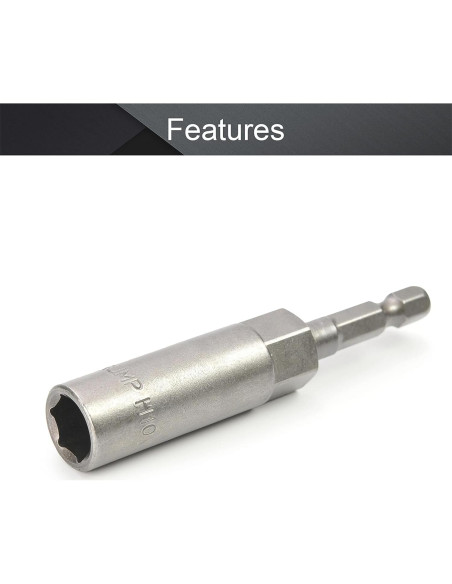 Conjunto de Destornillador Hexagonal Utoolmart 5 Piezas 10mm