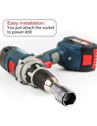 Conjunto de Destornillador Hexagonal Utoolmart 5 Piezas 10mm