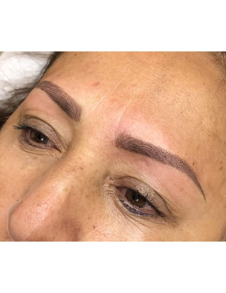 Pigmento Líquido para Cejas Mellie Microblading 12ml Marrón Ceniza