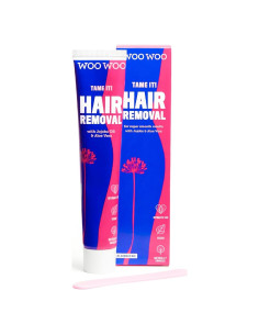 Crema Depilatoria Vegana WooWoo 100 ml para Ducha Piel Sensible