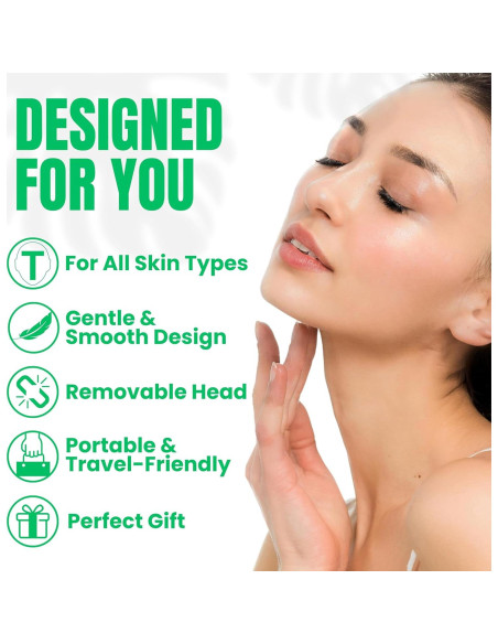 Rodillo de Hielo Facial Serenex - Silicona Hipoalergénica, 90g