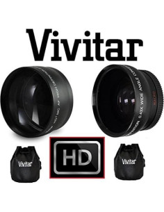 Kit de Lentes Telefoto y Gran Angular HD para Samsung 20-50mm 2