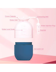 Rodillo de Hielo Facial S&U Salud - Masajeador para Ojeras y Arrugas 2