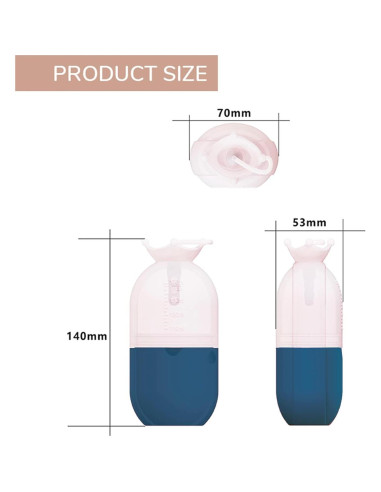 Rodillo de Hielo Facial S&U Salud - Masajeador para Ojeras y Arrugas