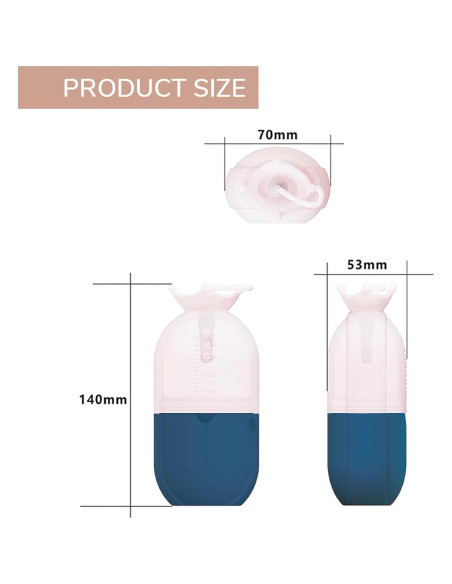 Rodillo de Hielo Facial S&U Salud - Masajeador para Ojeras y Arrugas