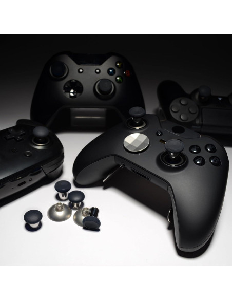 eXtremeRate Palancas Magnéticas Metal para Xbox y PS4 - Negro