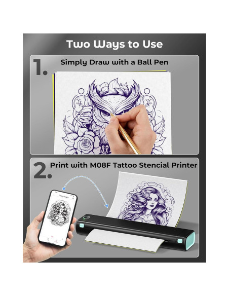 Papel de Transferencia de Tatuaje Itari A4 35 Hojas Papel de Transferencia de Tatuaje Itari A4 35 Hojas