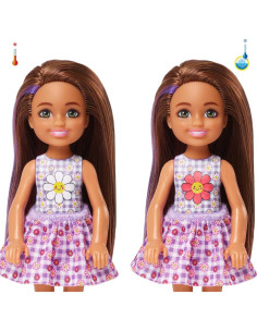 Muñeca Barbie Color Reveal Chelsea Picnic con 6 sorpresas 2