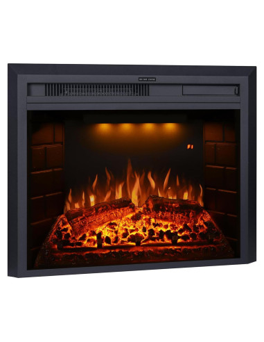 Chimenea Eléctrica Empotrada Valuxhome 25" con Control Remoto