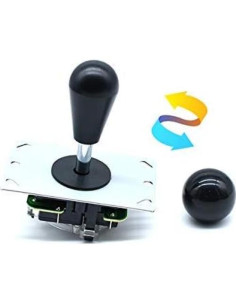 Kit de Arcade DIY Arcity para 2 Jugadores USB Rojo y Negro 2