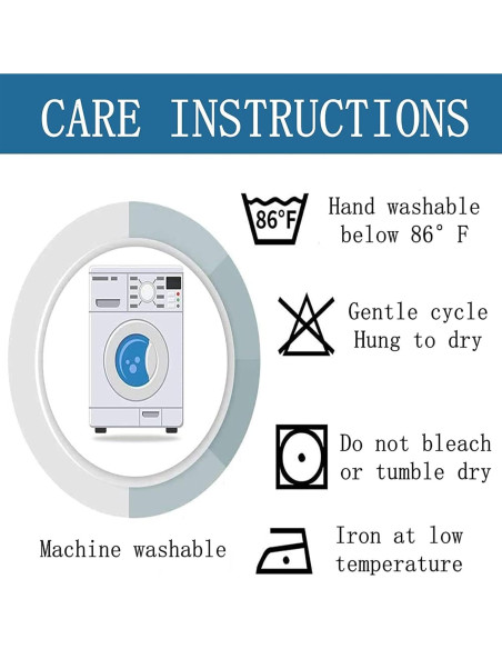 Cortinas de Playa YUANZU 2 Paneles 70x99 cm Impermeables