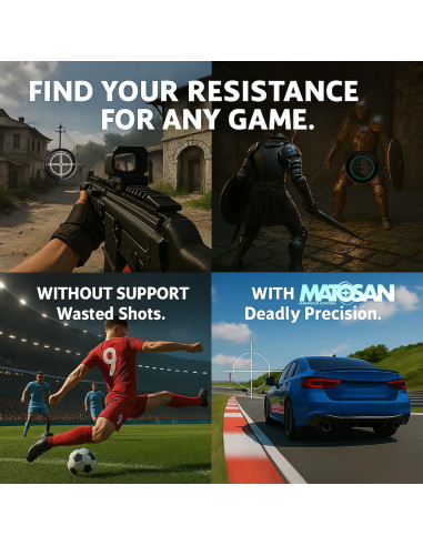 Anillos de Asistencia de Apuntar MatoSan para PS5 y Xbox
