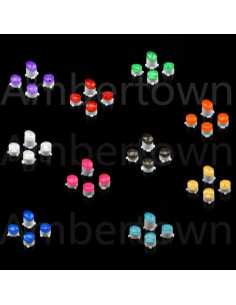 Botones ABXY Mod Kit Transparente Ambertown para Xbox One 2