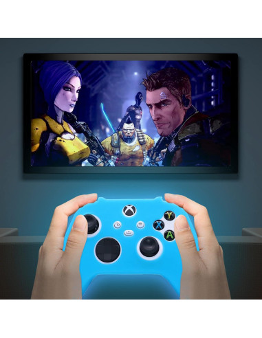 Funda de Silicona Antideslizante HLRAO para Controlador Xbox Series X/S