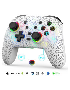 Controlador Inalámbrico arVin para Switch/PS4/PC - RGB 9 Colores