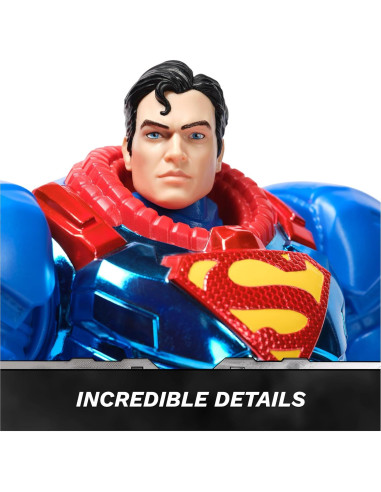 Figura de Acción Superman Metal Force 30 cm Coleccionable