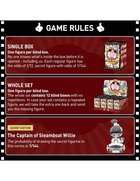 Figuras coleccionables POP MART DIMOO World * Disney - 12 piezas Figuras coleccionables POP MART DIMOO World * Disney - 12 piezas